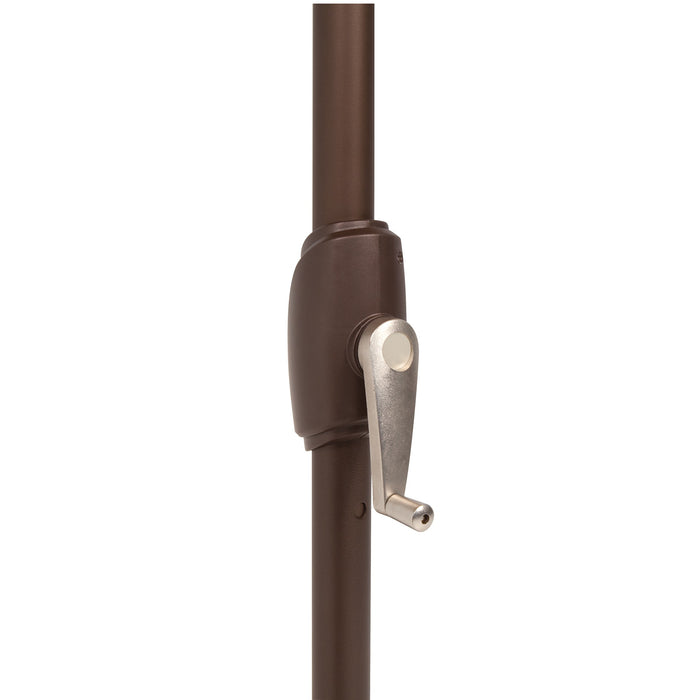 Simply Shade Lanai Pro 11′ Octagon Auto Tilt Market Umbrella with Starlights