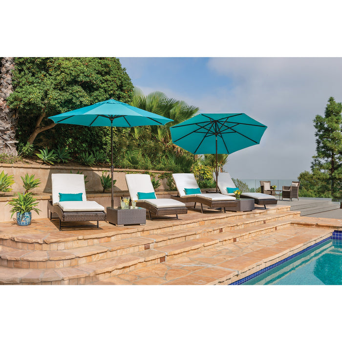 Simply Shade Aruba 9′ Octagon Auto Tilt Market Umbrella
