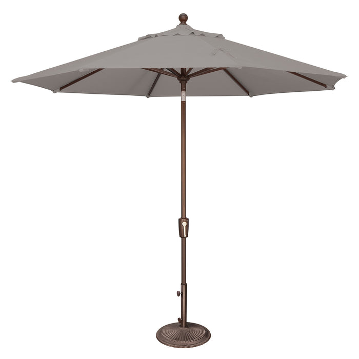 Simply Shade Catalina 9′ Octagon Push Button Tilt Market Umbrella