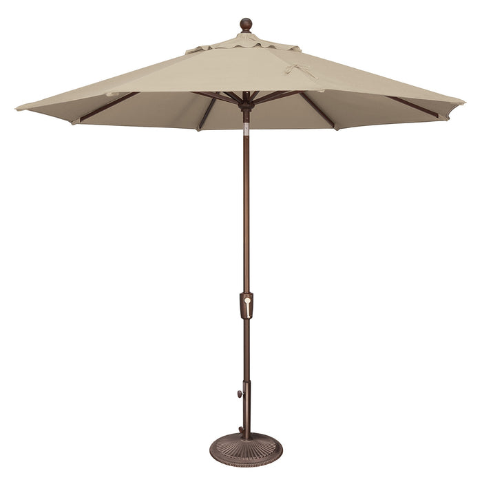 Simply Shade Catalina 9′ Octagon Push Button Tilt Market Umbrella