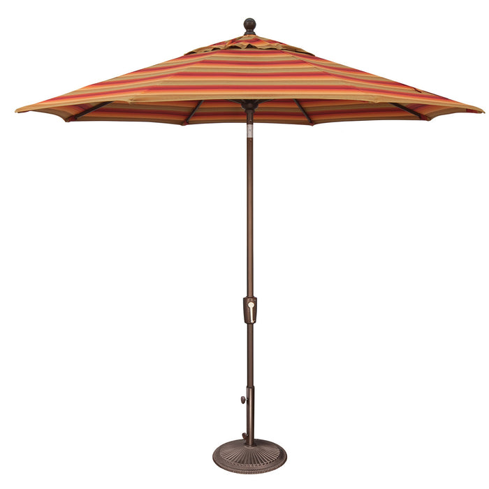 Simply Shade Catalina 9′ Octagon Push Button Tilt Market Umbrella