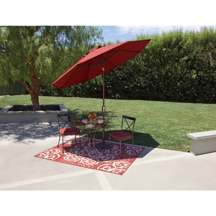 Simply Shade Catalina 9′ Octagon Push Button Tilt Market Umbrella