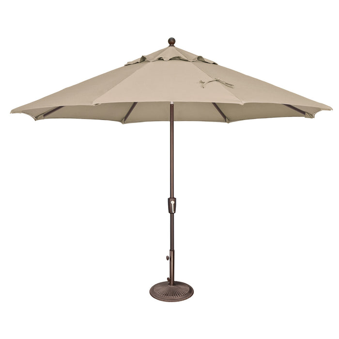 Simply Shade Catalina 11′ Octagon Push Button Tilt Market Umbrella