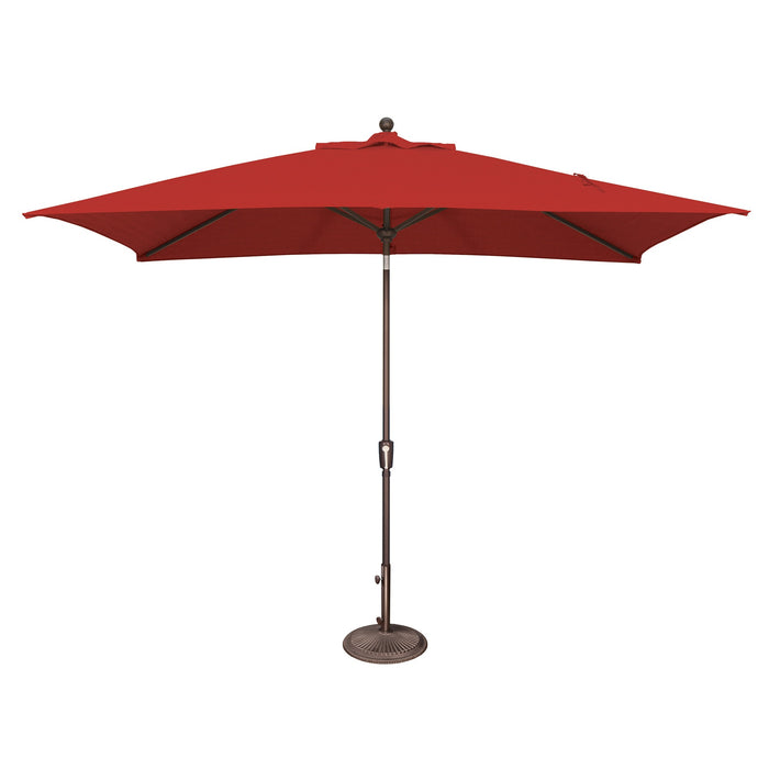 Simply Shade Catalina 6.6′ x 10′ Rectangle Push Button Market Umbrella