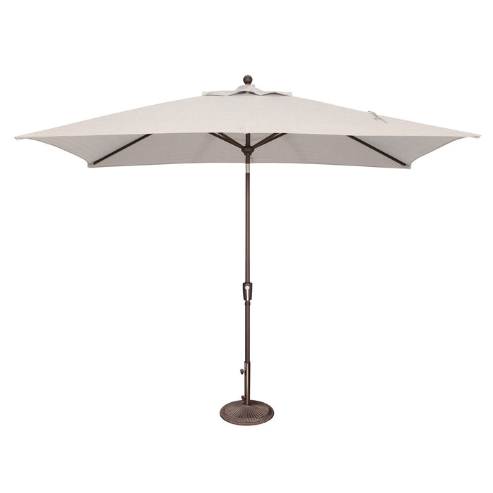 Simply Shade Catalina 6.6′ x 10′ Rectangle Push Button Market Umbrella