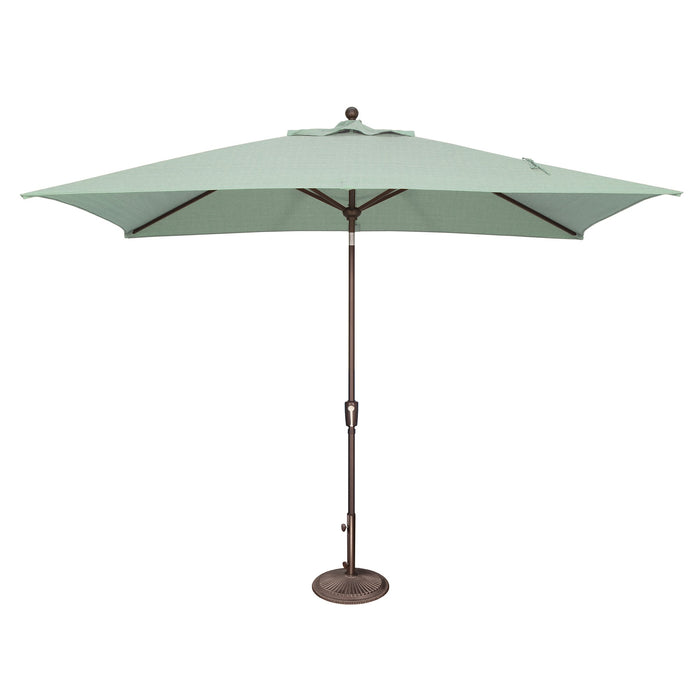 Simply Shade Catalina 6.6′ x 10′ Rectangle Push Button Market Umbrella