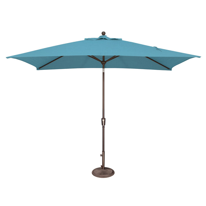 Simply Shade Catalina 6.6′ x 10′ Rectangle Push Button Market Umbrella