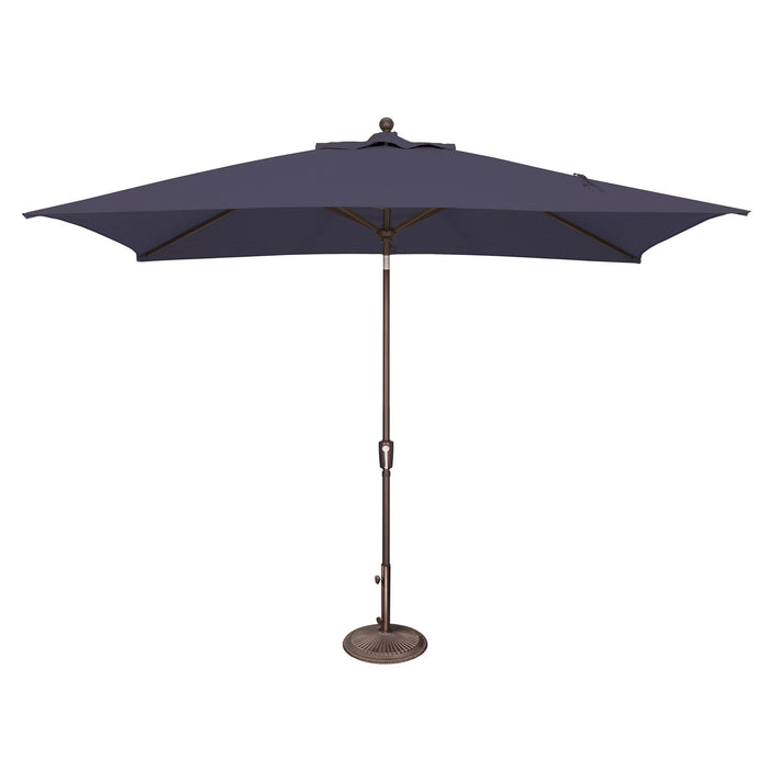 Simply Shade Catalina 6.6′ x 10′ Rectangle Push Button Market Umbrella