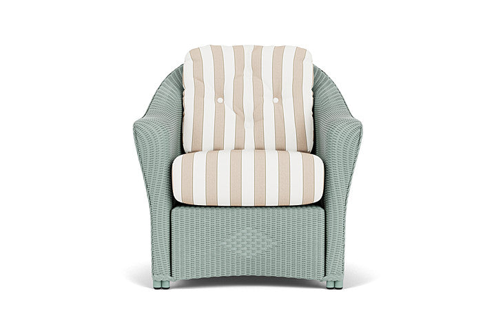 Lloyd Flanders chair with Painter Moon fabric