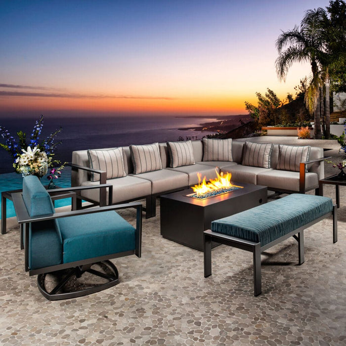 OW Lee Studio Swivel Rocker Lounge Chair