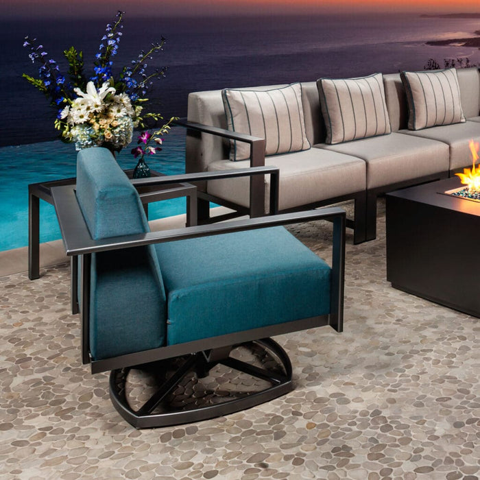 OW Lee Studio Swivel Rocker Lounge Chair