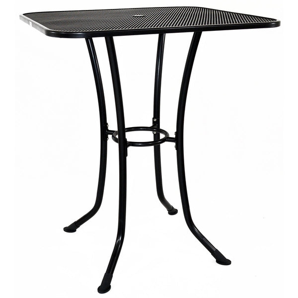 36-inch Square Mesh Bar Table