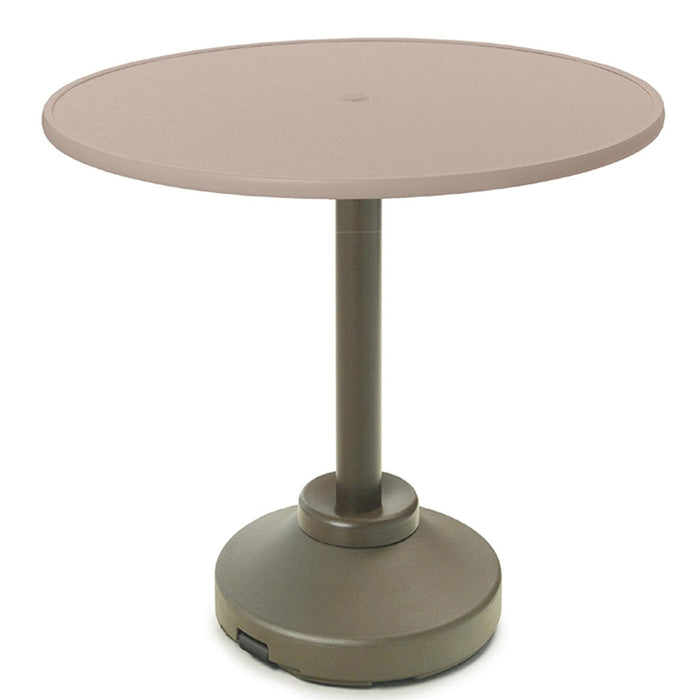 Telescope Casual Cascade Bar Height 80-Pound Pedestal Table With 42" Round Table Top