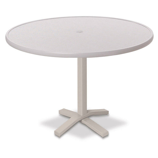 Cascade Bar Height Pedestal Table With 42" Round Table Top