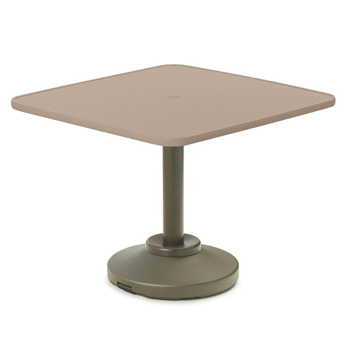 Telescope Casual Cascade Dining Height 80-Pound Pedestal Table With 36" Square Table Top