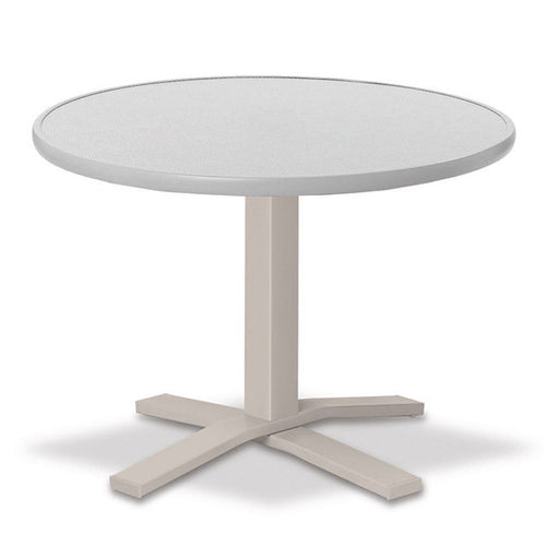 Telescope Casual Cascade Dining Height Pedestal Table With 30" Round Table Top