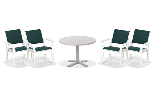 Telescope Casual Leeward 5-Piece Dining Set