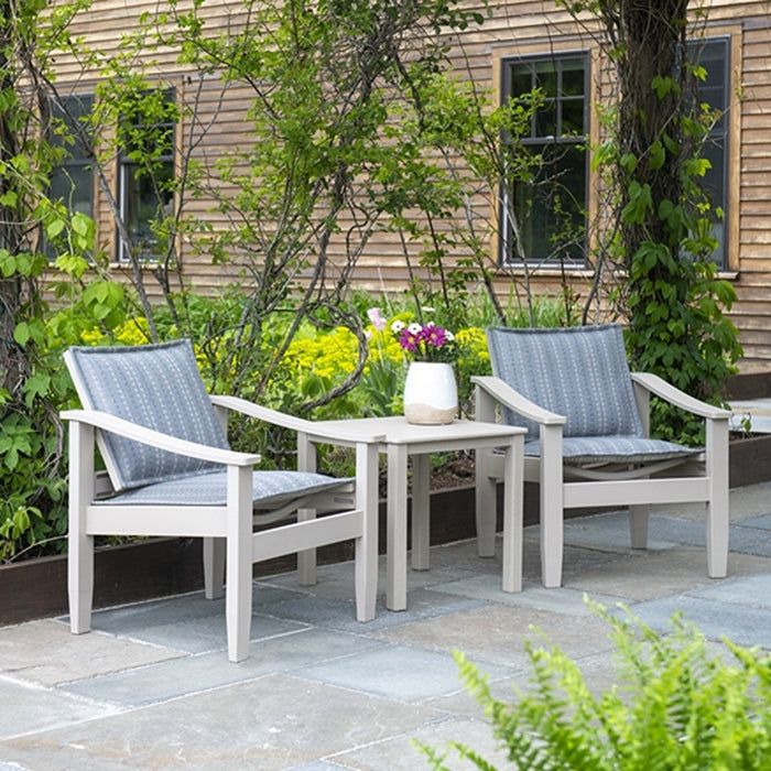 Telescope Casual Slat 21" Square End Table