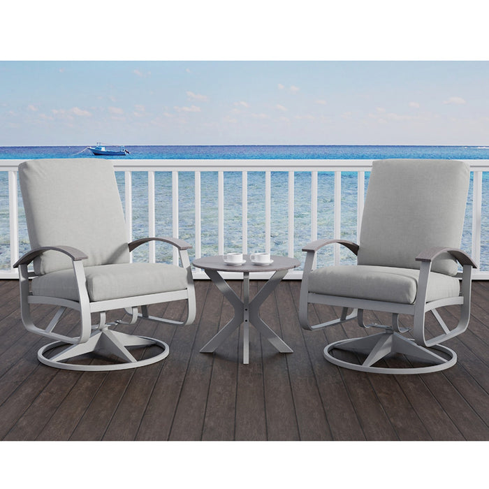 Telescope Casual Slat 23" Round End Table