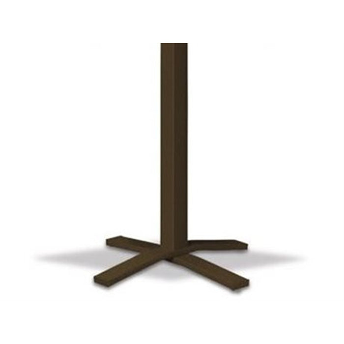 Telescope Casual Cascade Balcony Height Pedestal Table With 36" Square Table Top