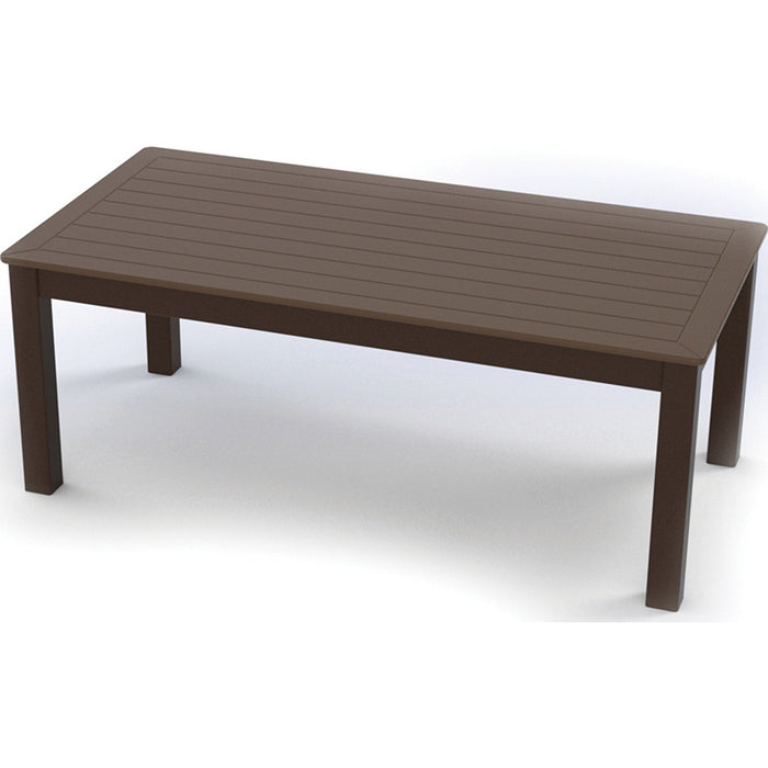 Telescope Casual Slat 24" X 48" Rectangular Coffee Table
