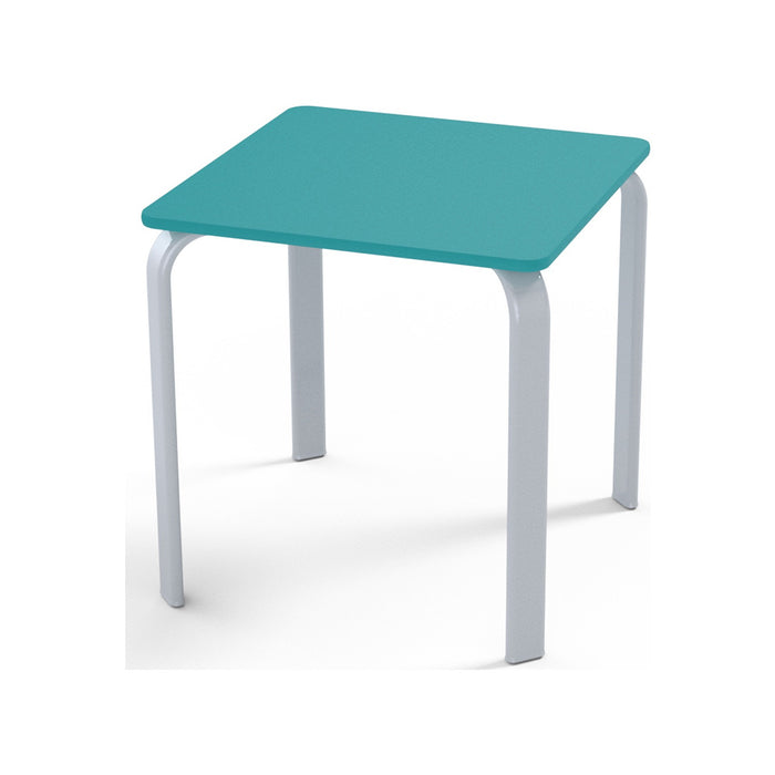 Telescope Casual Slat 18" Square Top End Table