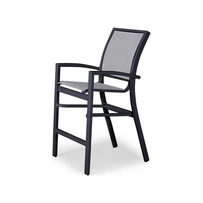 Telescope Casual Kendall Sling Balcony Height Stacking Arm Chair