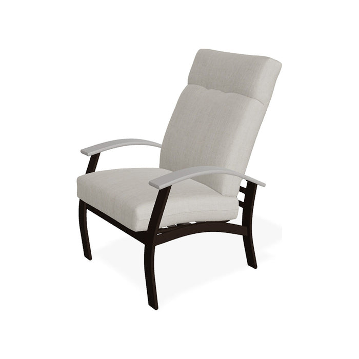 Telescope Casual Belle Isle Deep Seat Cushion Supreme Height Arm Chair w/ Polymer Accents