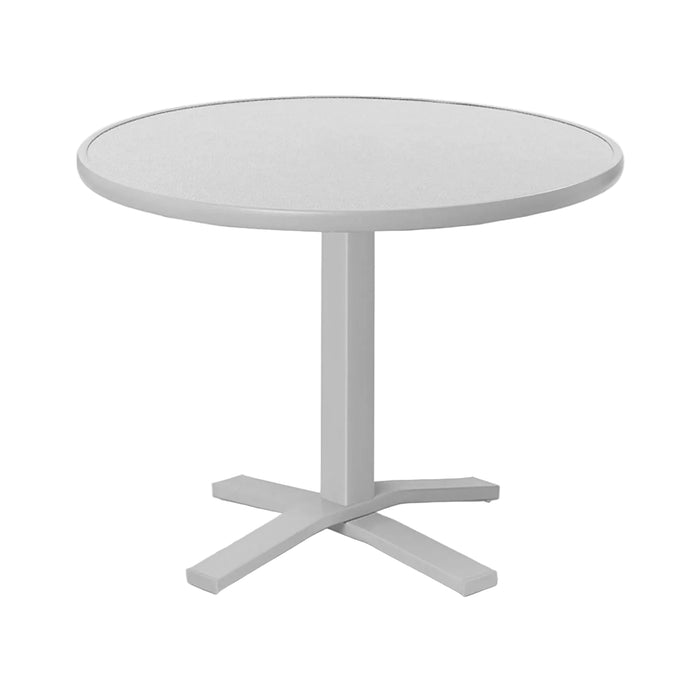 Telescope Casual Cascade Dining Height Pedestal Table With 48" Round Table Top