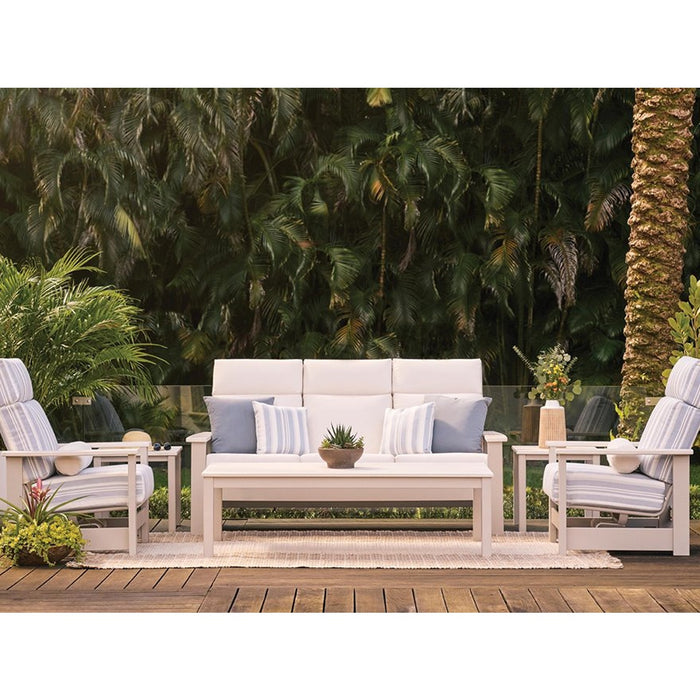 Telescope Casual Slat 24" X 48" Rectangular Coffee Table