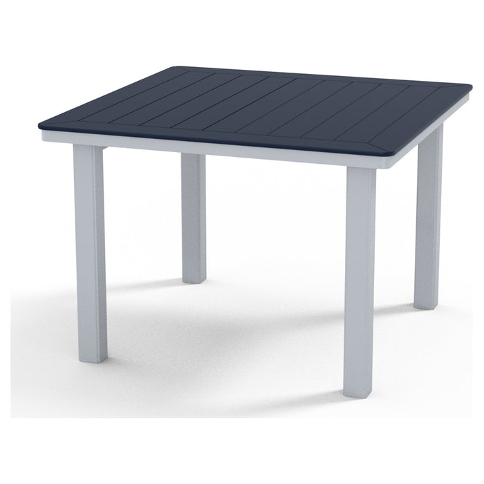 Telescope Casual Slat Dining Table Height With 42" Square Table Top