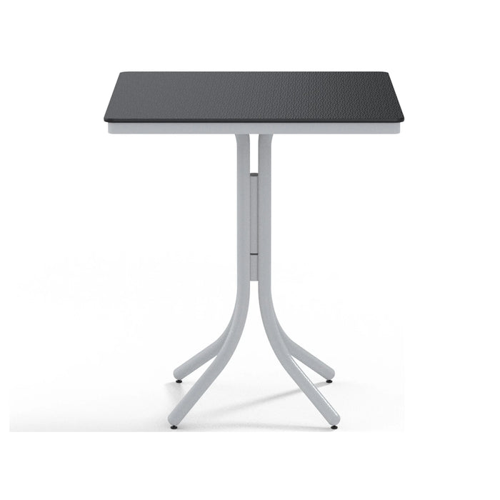 Telescope Casual Slat Dining Height Table With 36" Square Table Top