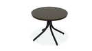 Telescope Casual Slat Dining Height Table With 36 inch Round Table Top
