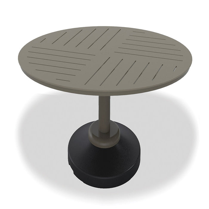 Telescope Casual Dash Balcony Height 120-Pound Pedestal Table With 54" Round Table Top