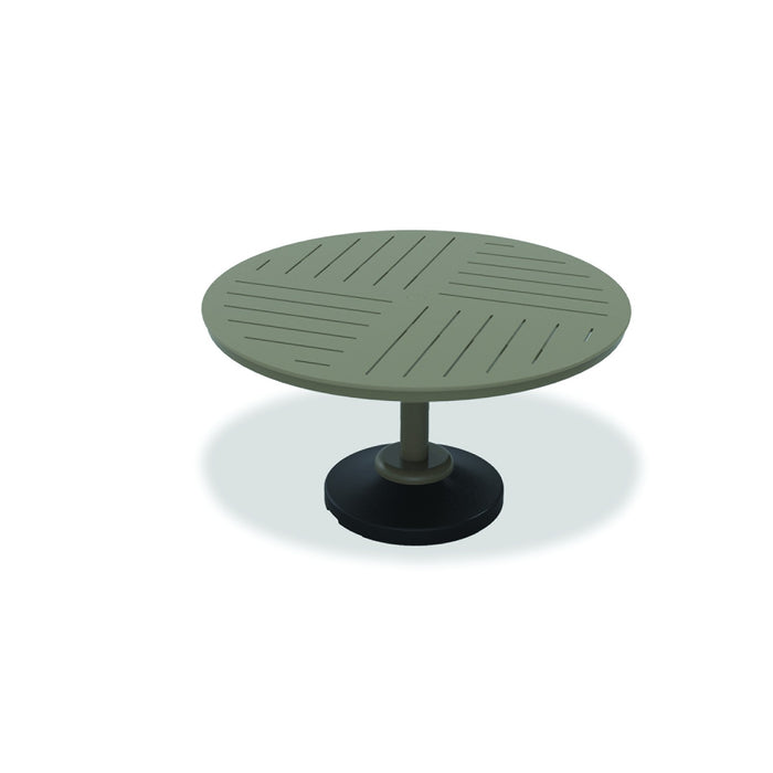 Telescope Casual Dash Dining Height 120-Pound Pedestal Table With 54" Round Table Top