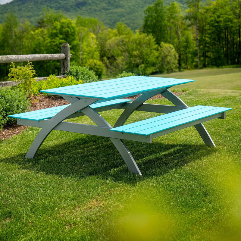 Aqua finish on Telescope Casual outdoor furniture