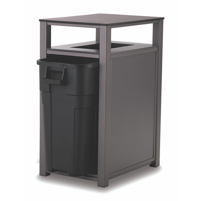 Telescope Casual 20.5" x 27.5" MGP/Aluminum Trash/Towel and Recycleable Receptacle