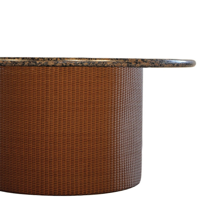 Lloyd Flanders Universal Loom 48" Round Fire Table