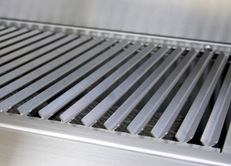 Solaire V-shaped stainless steel grilling grids