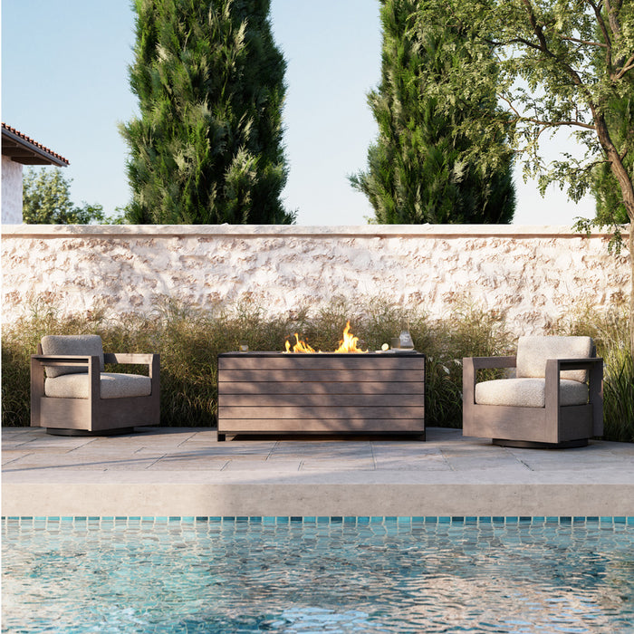 Woodard Beau Swivel Lounge Chair