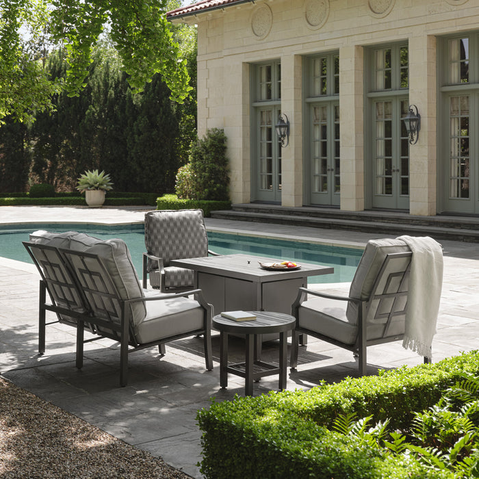 Woodard Nico Cushion Love Seat