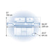 Prestige PRO 825 dimensions: 51 in high, 94.25 in wide, 25.5 in deep