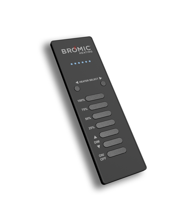 Bromic Wireless Master Remote Transmitter. 42 channel. Use with BR-WDCW Dimmer -BR-WMRB