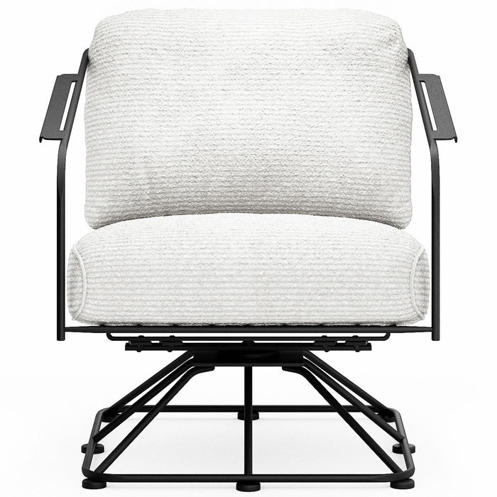Woodard Reed Swivel Lounge Chair