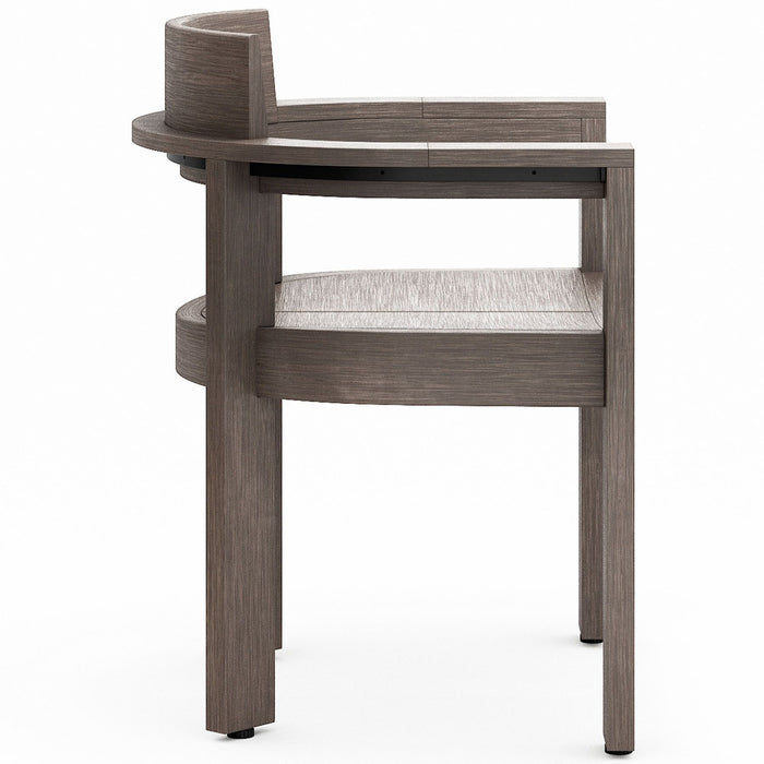 Woodard Beau Dining Arm Chair