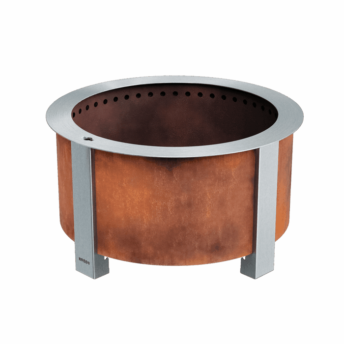 OW Lee Casual Fireside Breeo® X24 Corten Fire Pit Insert