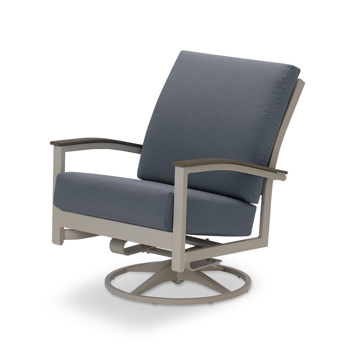 Telescope Casual Bazza Deep Seat Cushion Swivel Rocker w/ Polymer Accents