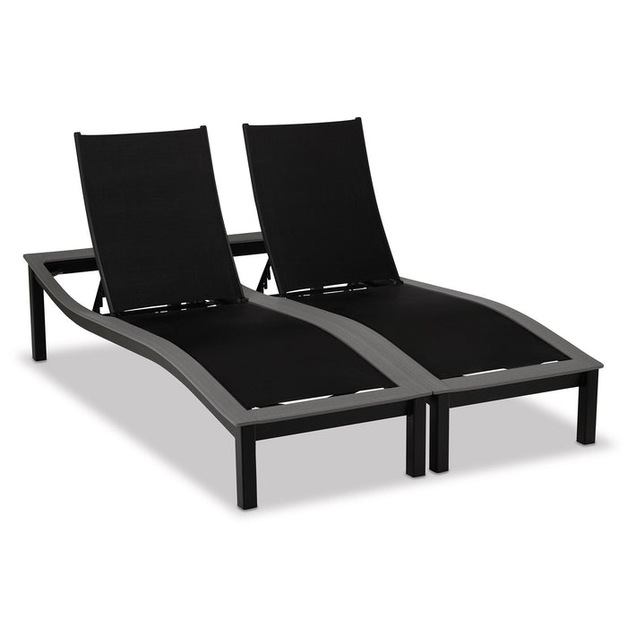 Telescope Casual Bazza Sling Four-Position Contour Armless Chaise