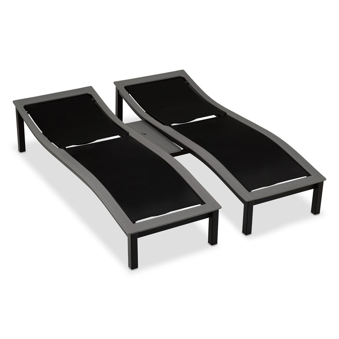 Telescope Casual Bazza Sling Four-Position Contour Armless Chaise