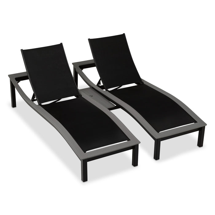 Telescope Casual Bazza Sling Four-Position Contour Armless Chaise